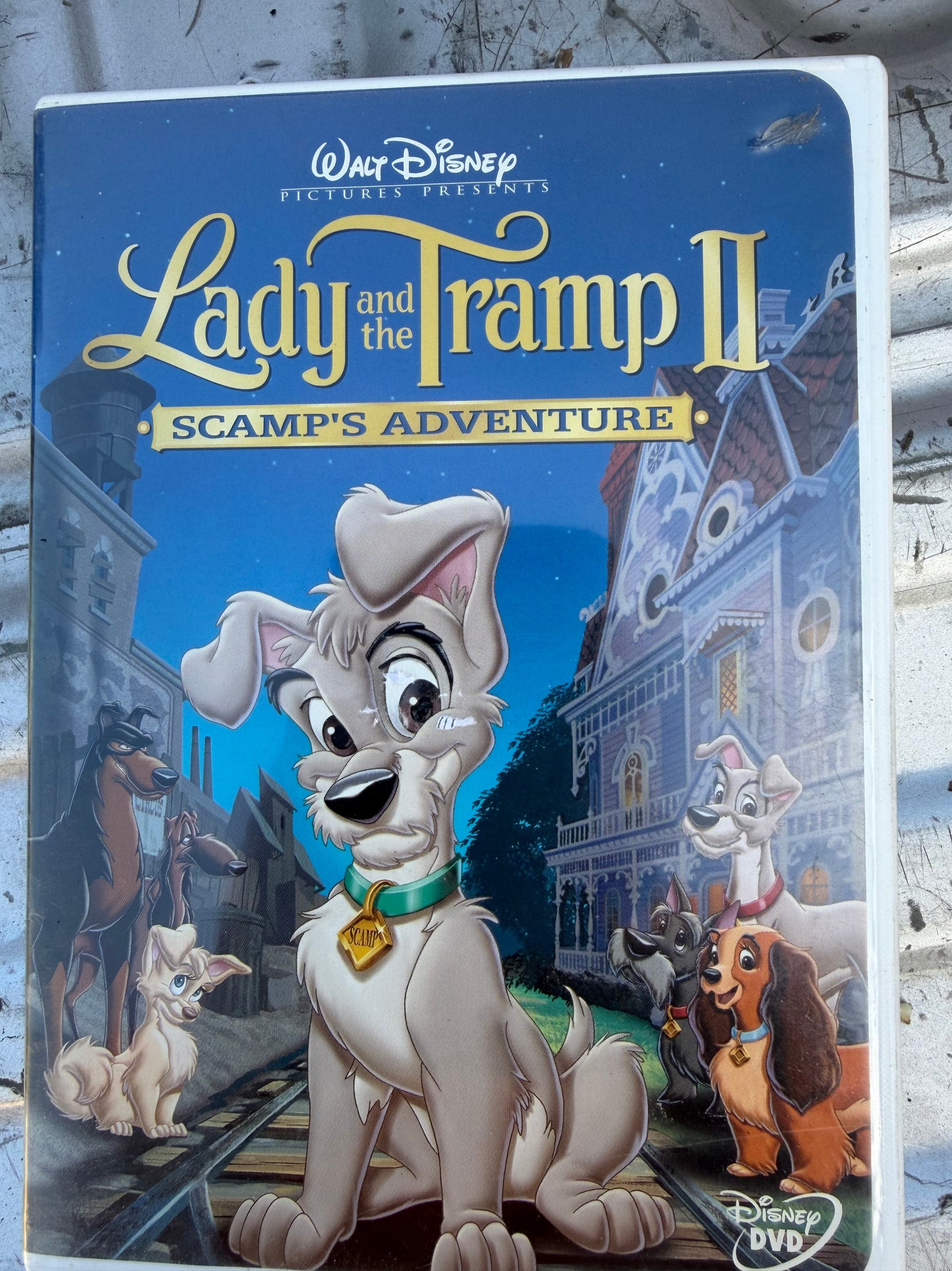 The Lady and the Tramp 2 DVD movie Scamps Adventure  animation cartoon used …
