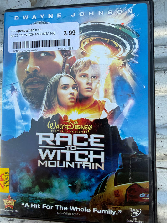 Disney Race to Whitch Mountain with Dwayne Johnson used…