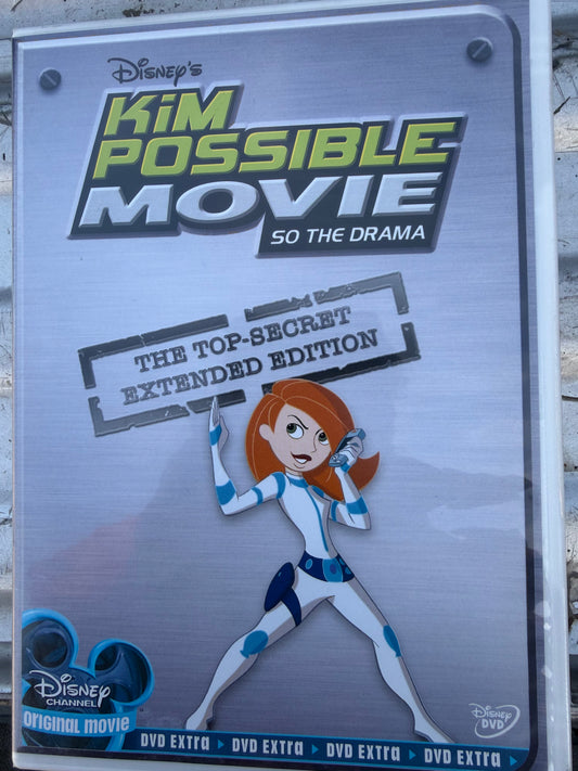Kim possible Disney dvd movie So the Drama extended version animated film used …