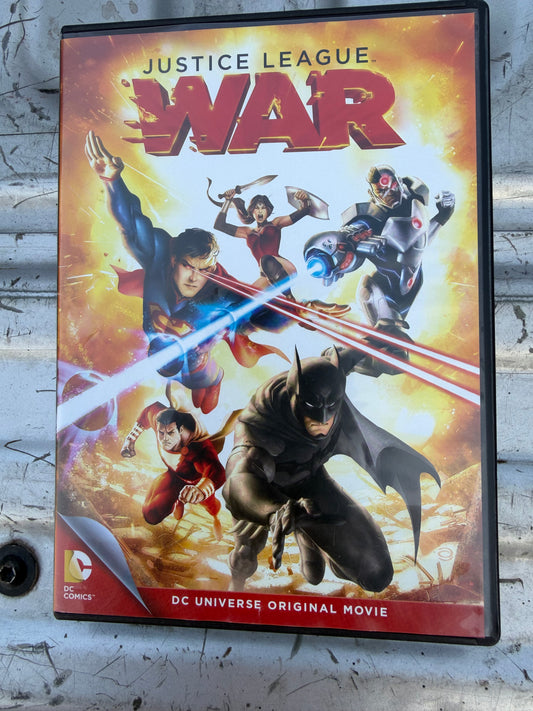 Justice League War DVD movie animation video DC Universe full length movie animation cartoon used…