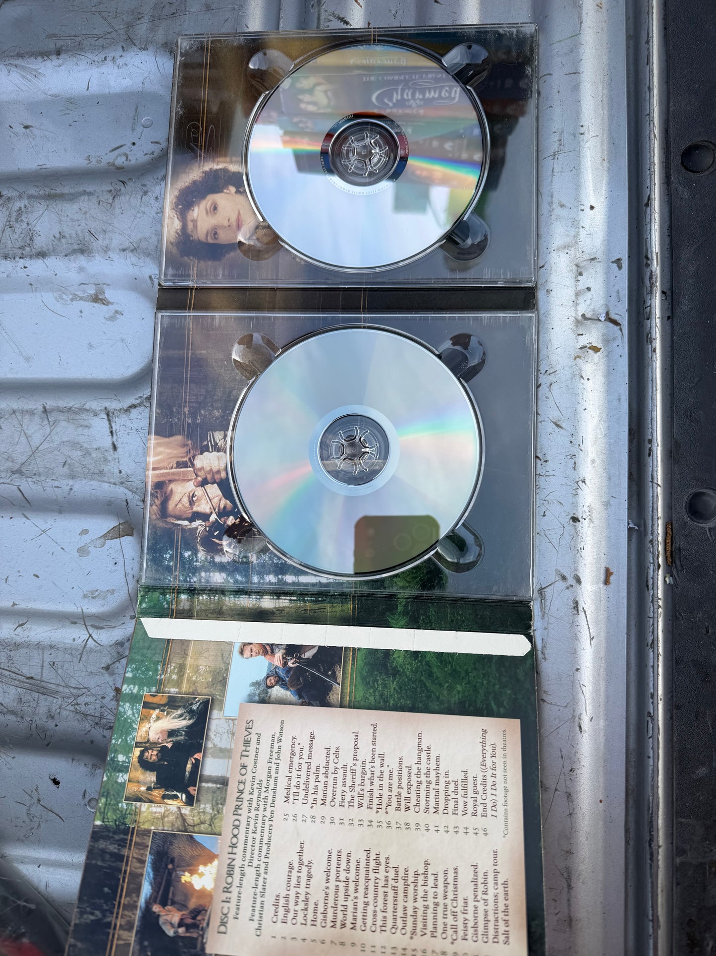 Robin Hood dvd movie Prince of Thieves with Kevin Costner 2 disk special edition used …