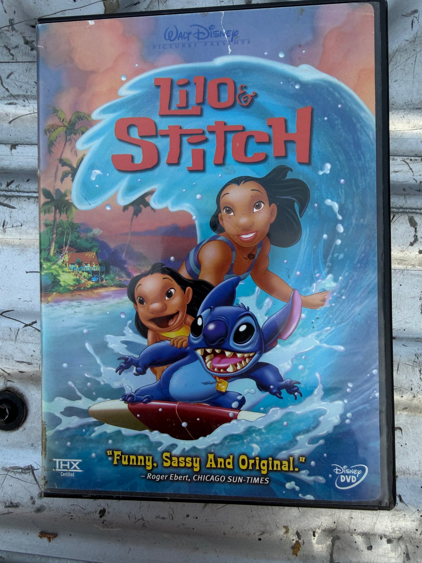 Lilo and Stitch DVD movie animation cartoon rated PG used…