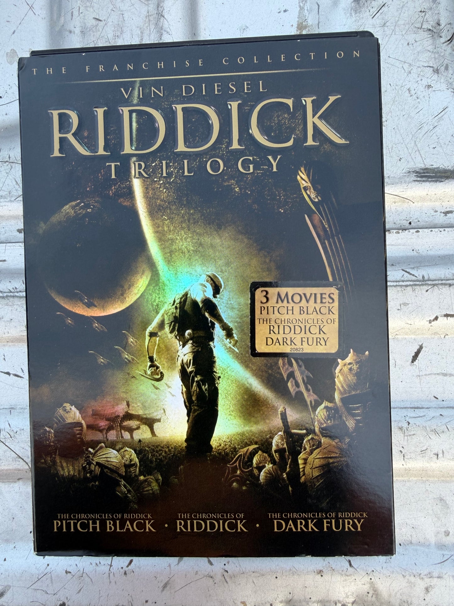 Ridick trilogy 3 dvd movies rated R 2 discs used …
