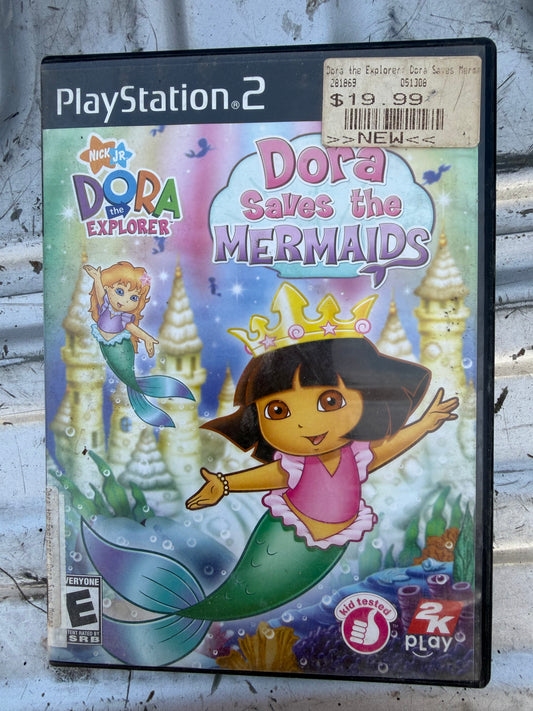 Dora the Explorer Saves the Mermaids game for Play station 2 used …