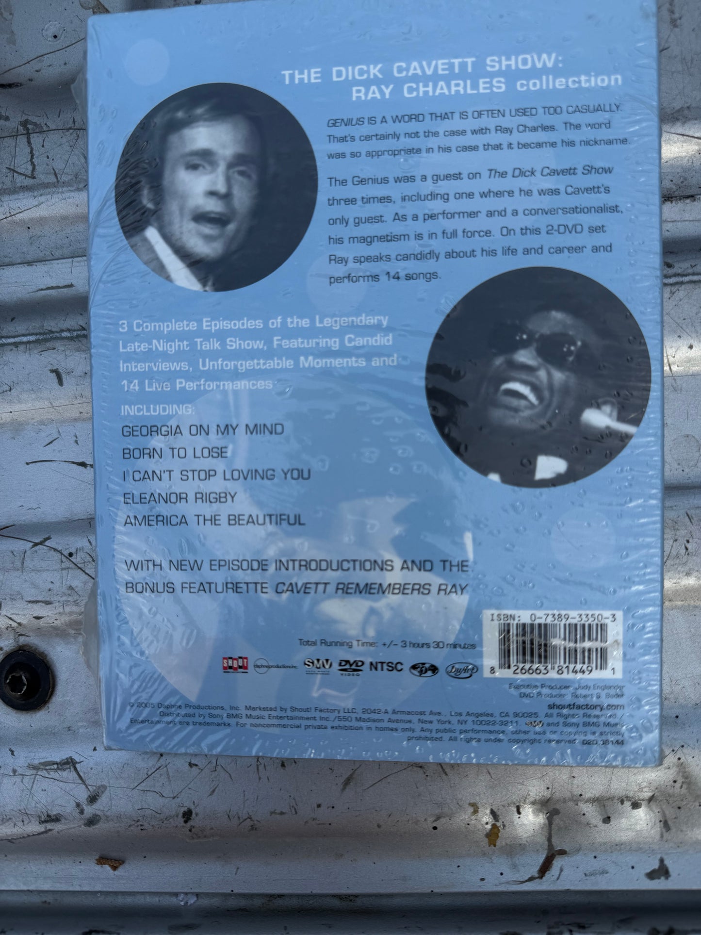 The Dick Cavett show DVD movie starring Ray Charles collection sealed New…