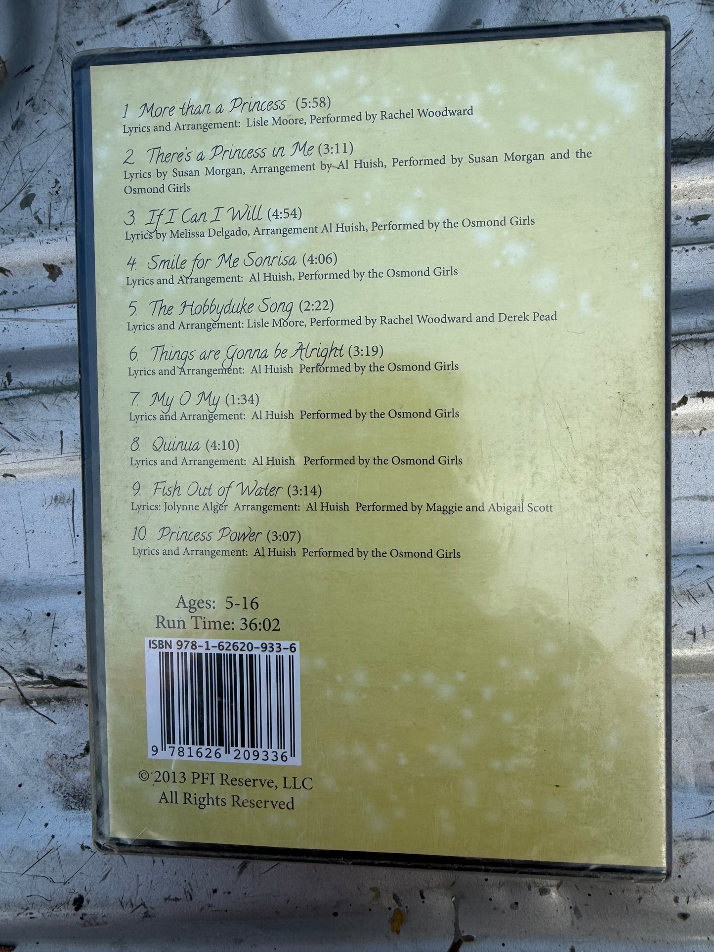 Princess Power is Real  CD music  in a case new ages 4-16 …