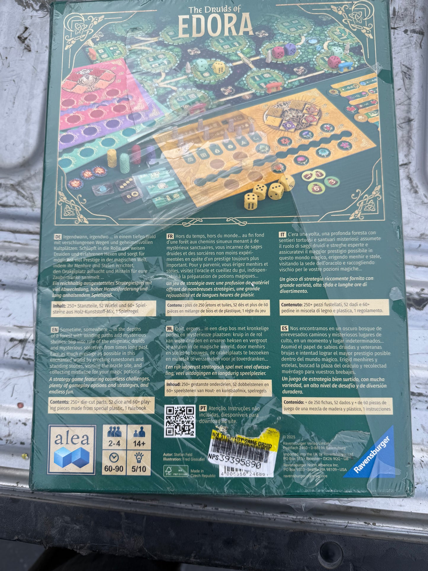 The Druids of Edora fantasy players game board New in box  …