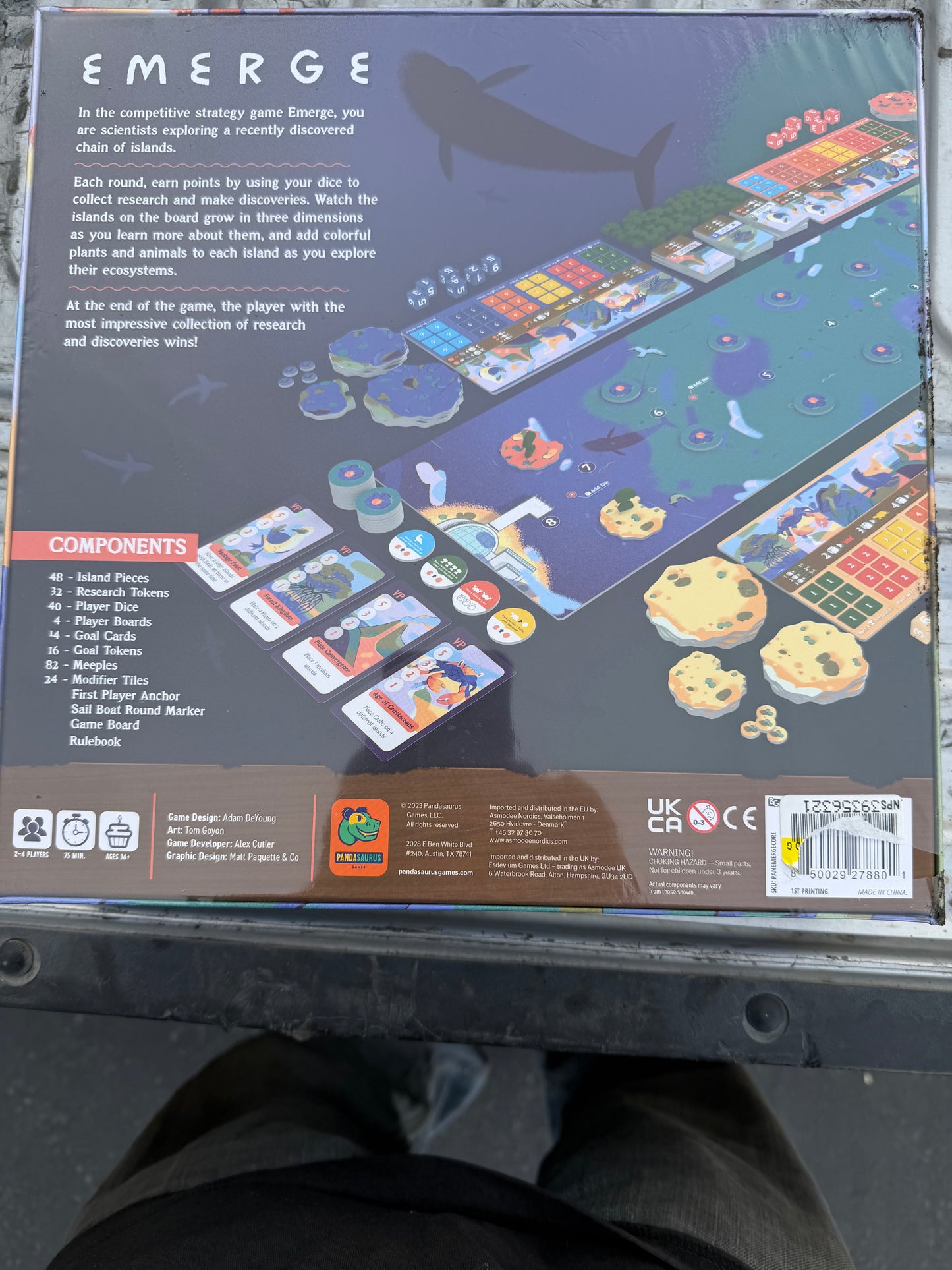 Emerge board game the Islands awakening new discovery game …