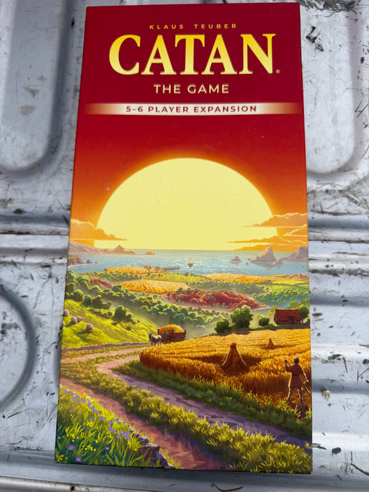 Catan game expansion 6 players new just the expansion…