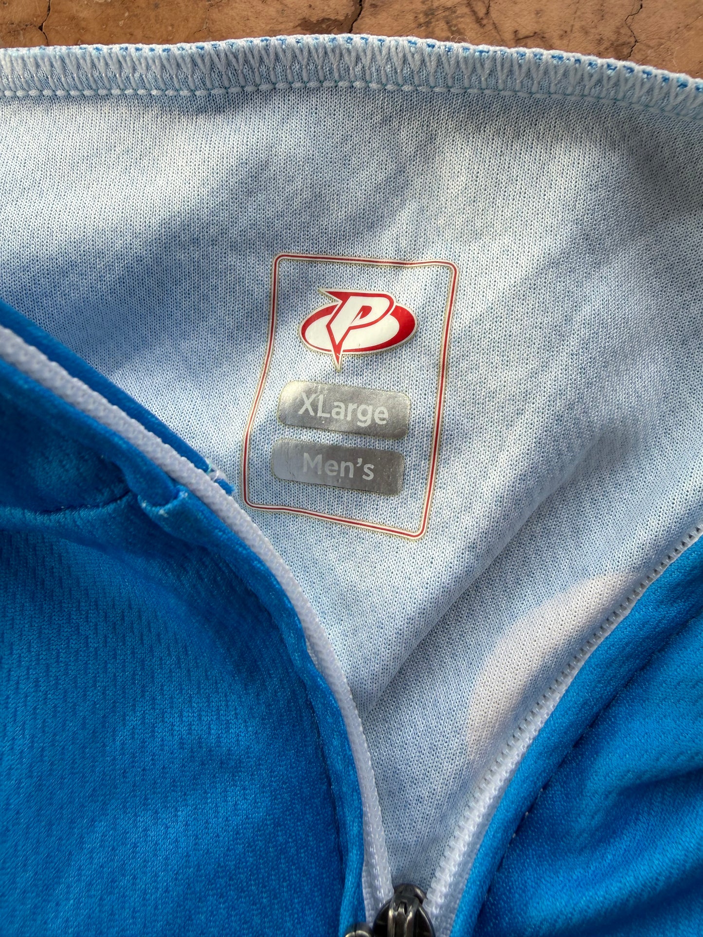 P Sports shirt for Biking races tour de Summberlin in Las Vegas with pockets on the back size XL …