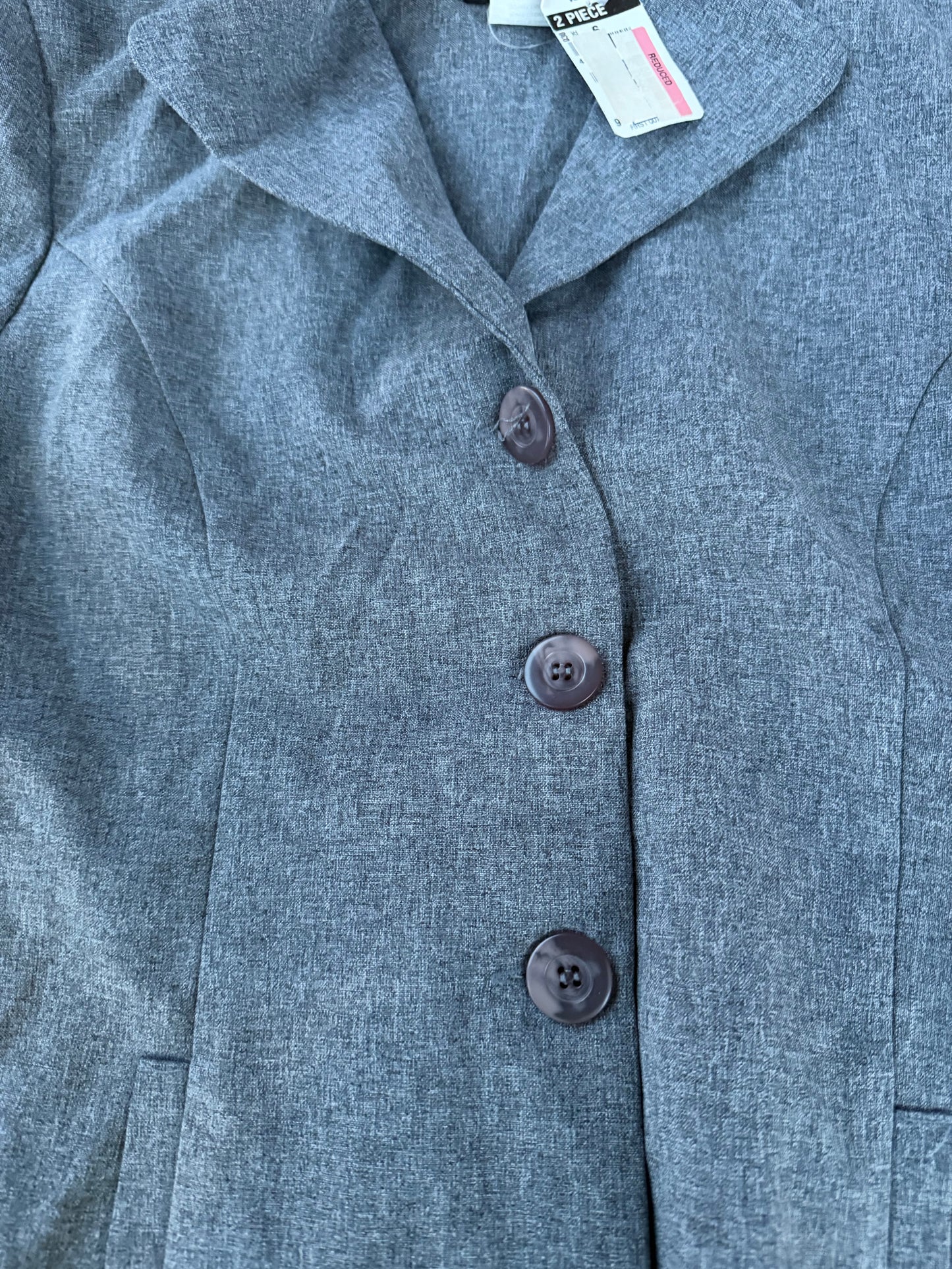Spago company ladies business jacket suit just the jacket gray color size 6 …