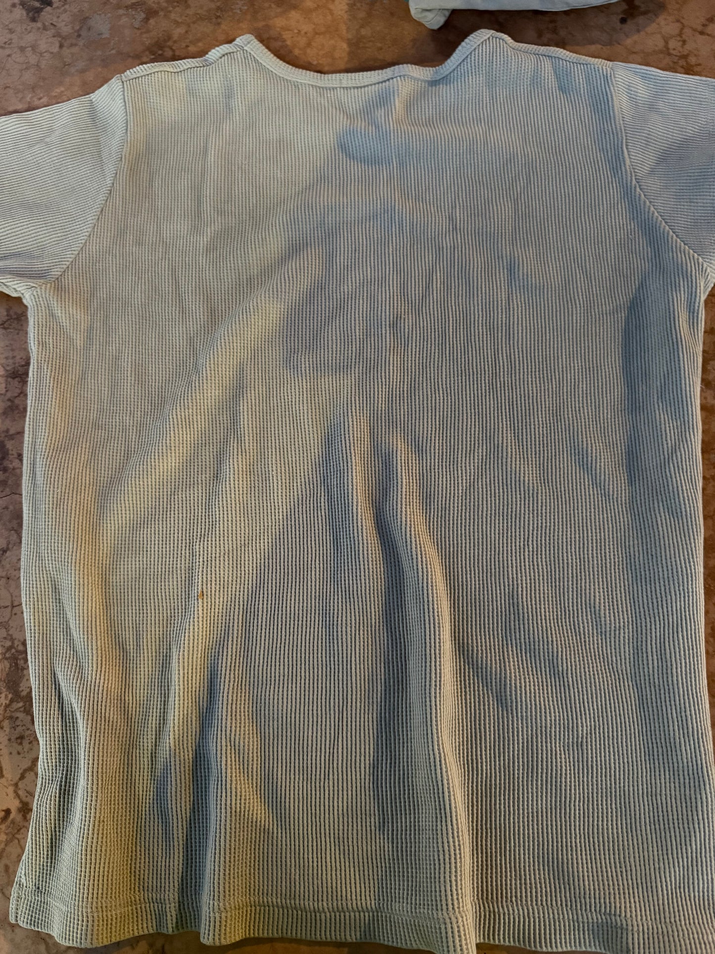 Express Tricot shirt ladies size Large tan color striped…