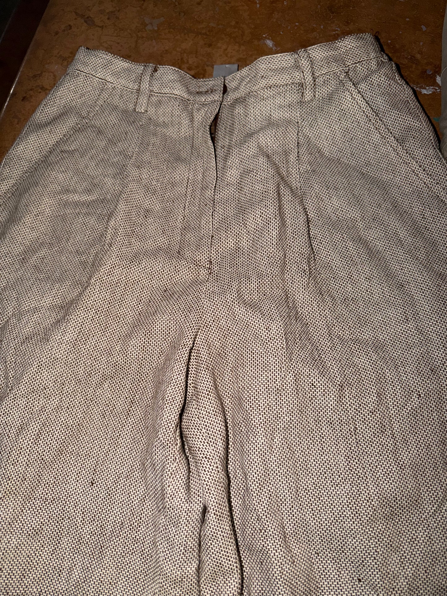 Chadwick’s business pants suit size 10 tall  cotton 2 piece suit …