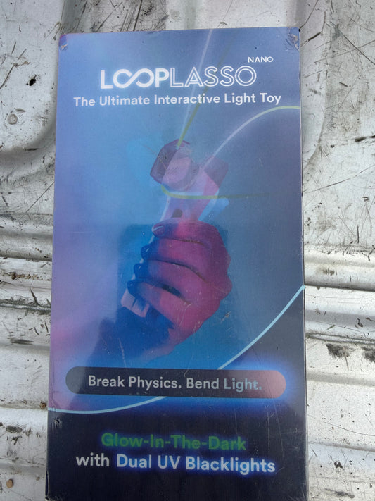 Looplasso laser electric toy bend and curve lines in the air new science toy …