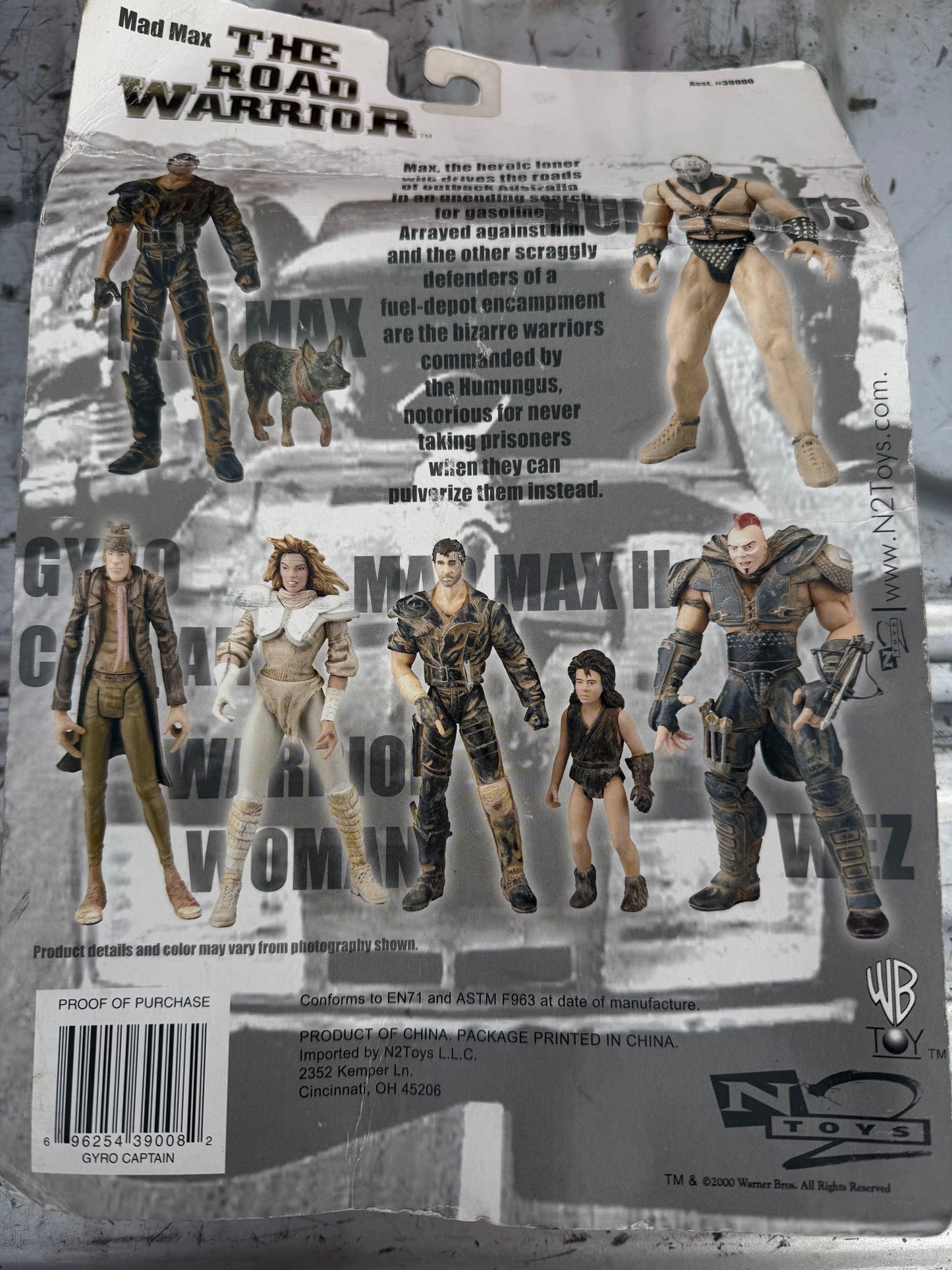 Mad Max The Road Worrier the helicopter pilot action figure new …
