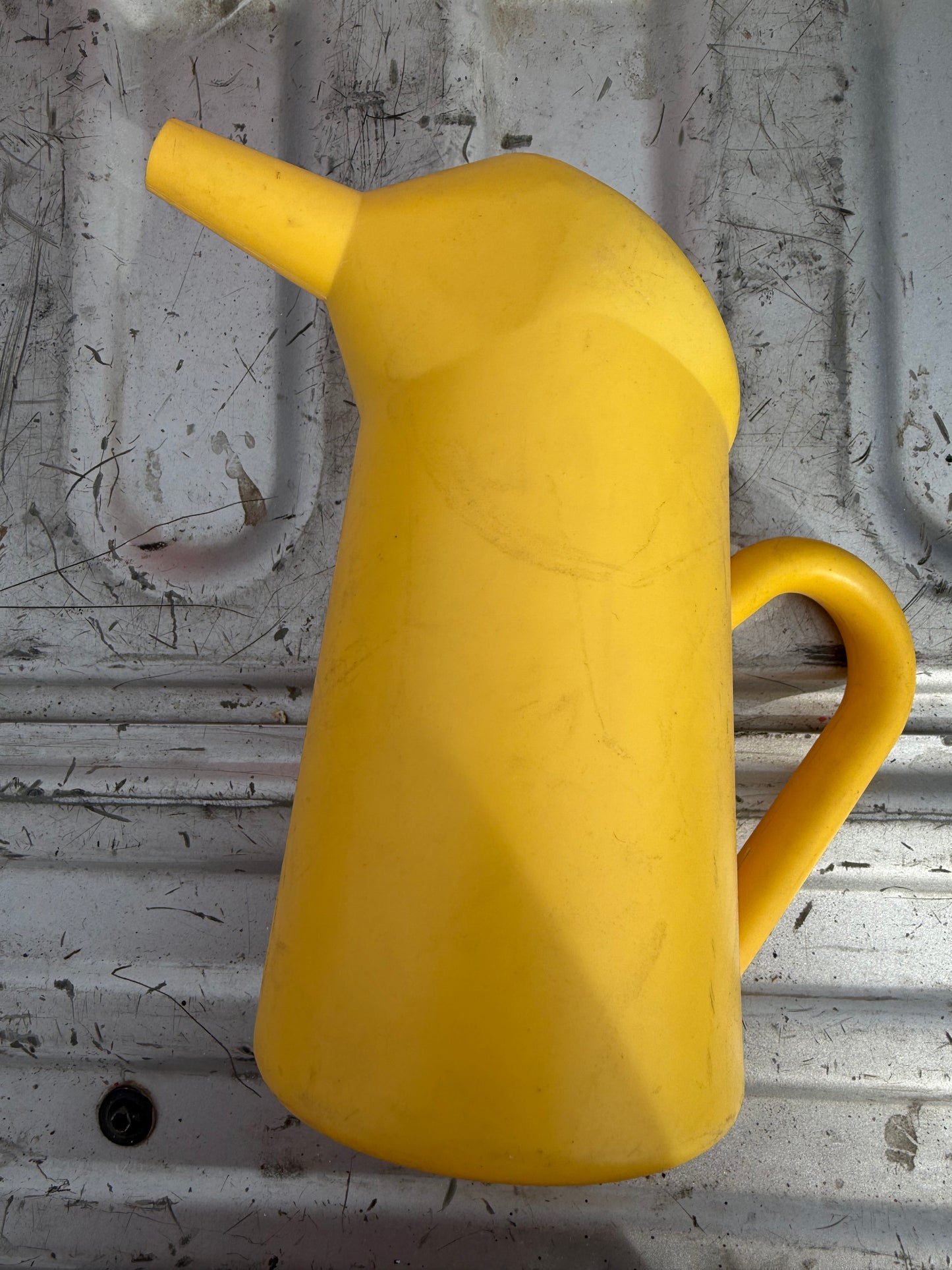 Yellow plastic water garden pitcher new kids or adult water container …