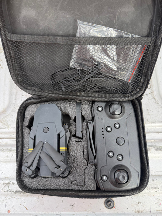Radio Controlled helicopter probe with video camera on it no name black about 4 inches long small size with case battery …