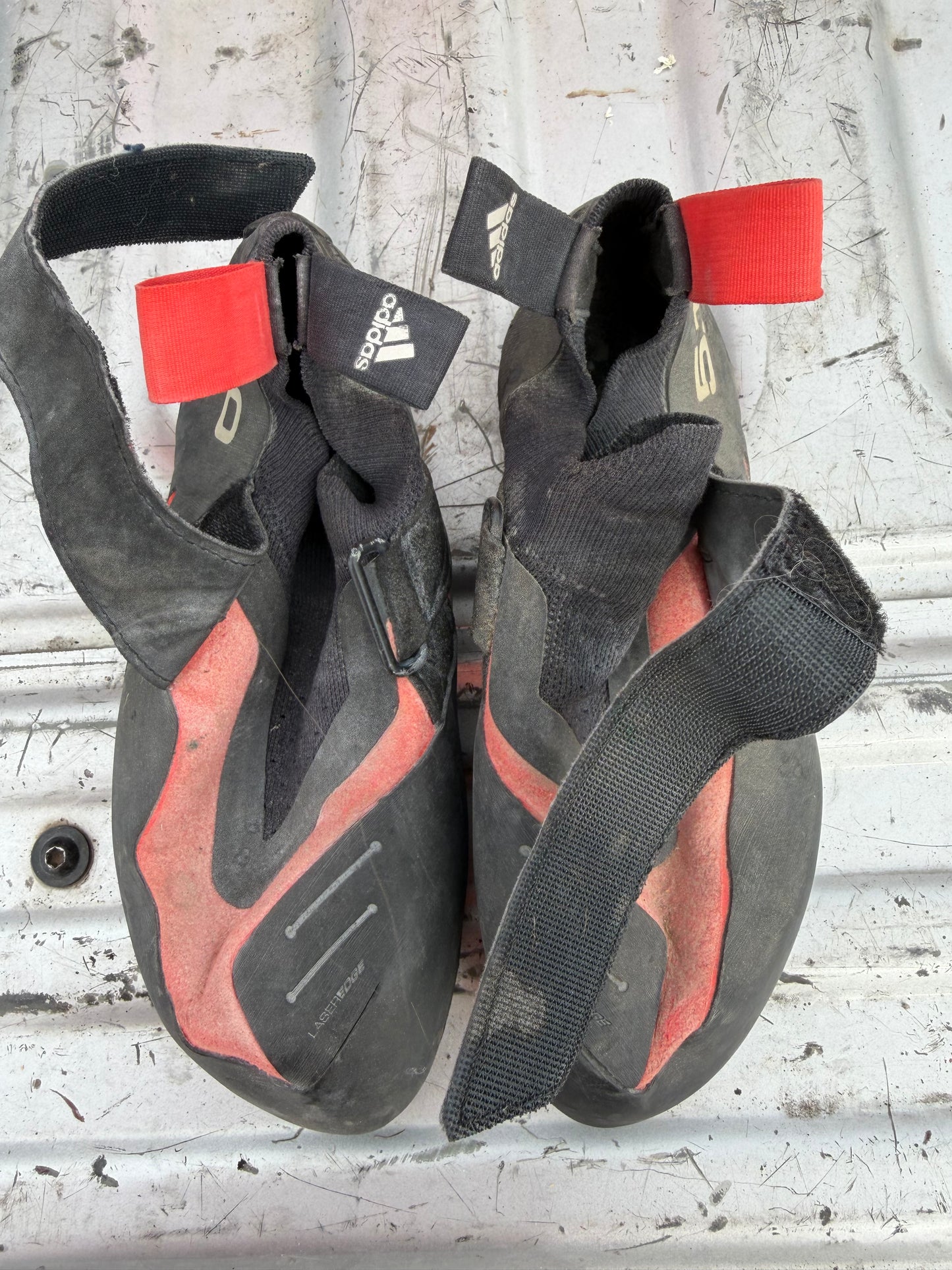 Adidas rock climbing sport shoes used very little size 8 …
