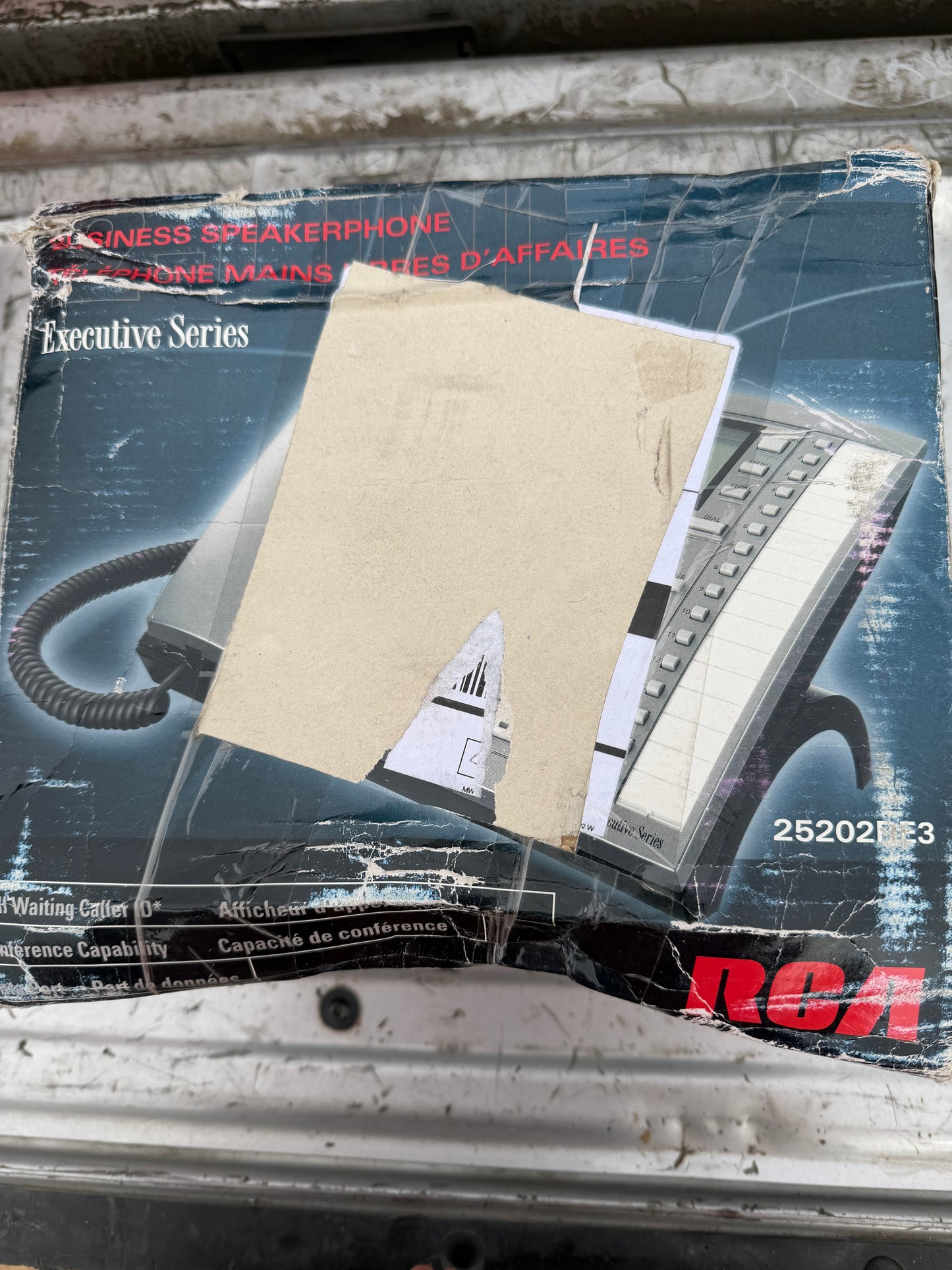 RCA business 2 line desktop phone call waiting and speaker phone new…