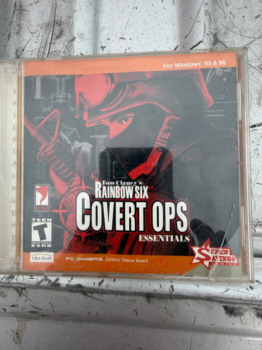 Tom Clancy Rainbow 6 pc game action game for laptops or desktops…