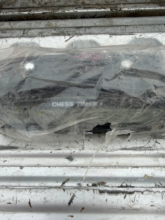 Chess and checkers timer stop meter new in bag  tournament style counter…