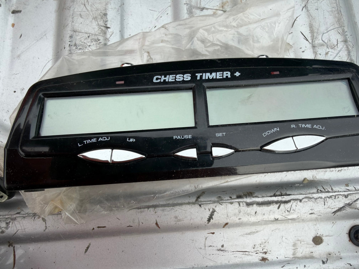 Chess and checkers timer stop meter new in bag  tournament style counter…
