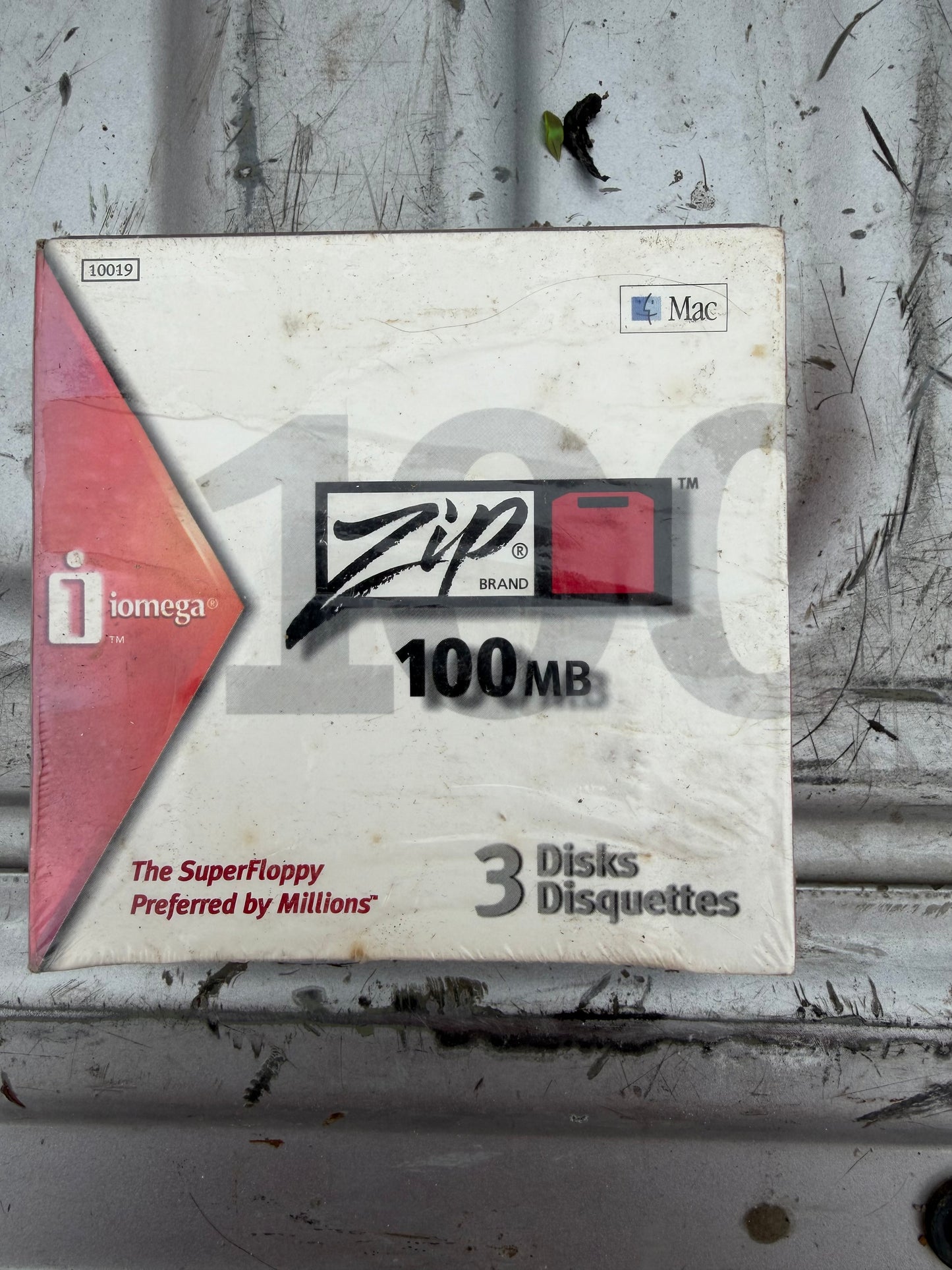 Iomega  zip 3.5 floppy diskettes 3 each 100mb new in sealed box vintage…