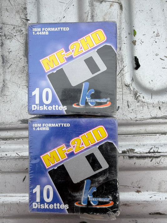 KHypermedia 3.5 floppy diskettes computer data disk still new 20each …