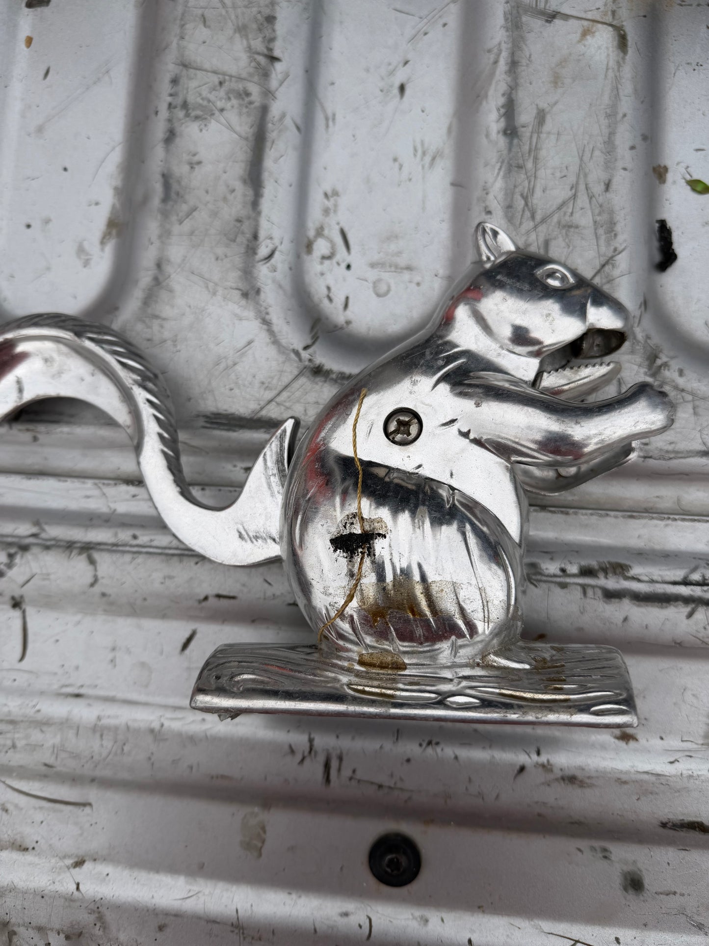 Nutcracker Squirrel die cast metal 4 inch tall…
