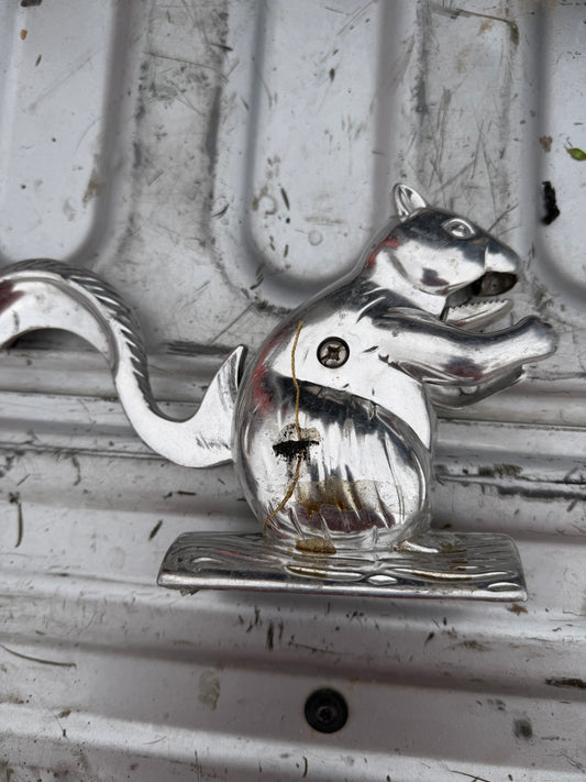 Nutcracker Squirrel die cast metal 4 inch tall…