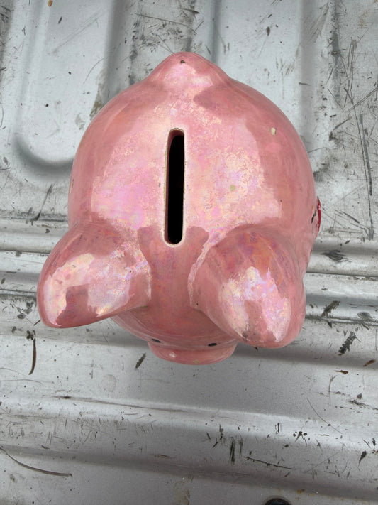 Las Vegas souvenire piggy bank pink pig new …