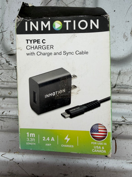 Inmotion type C to USB Charger cable and adapter new …
