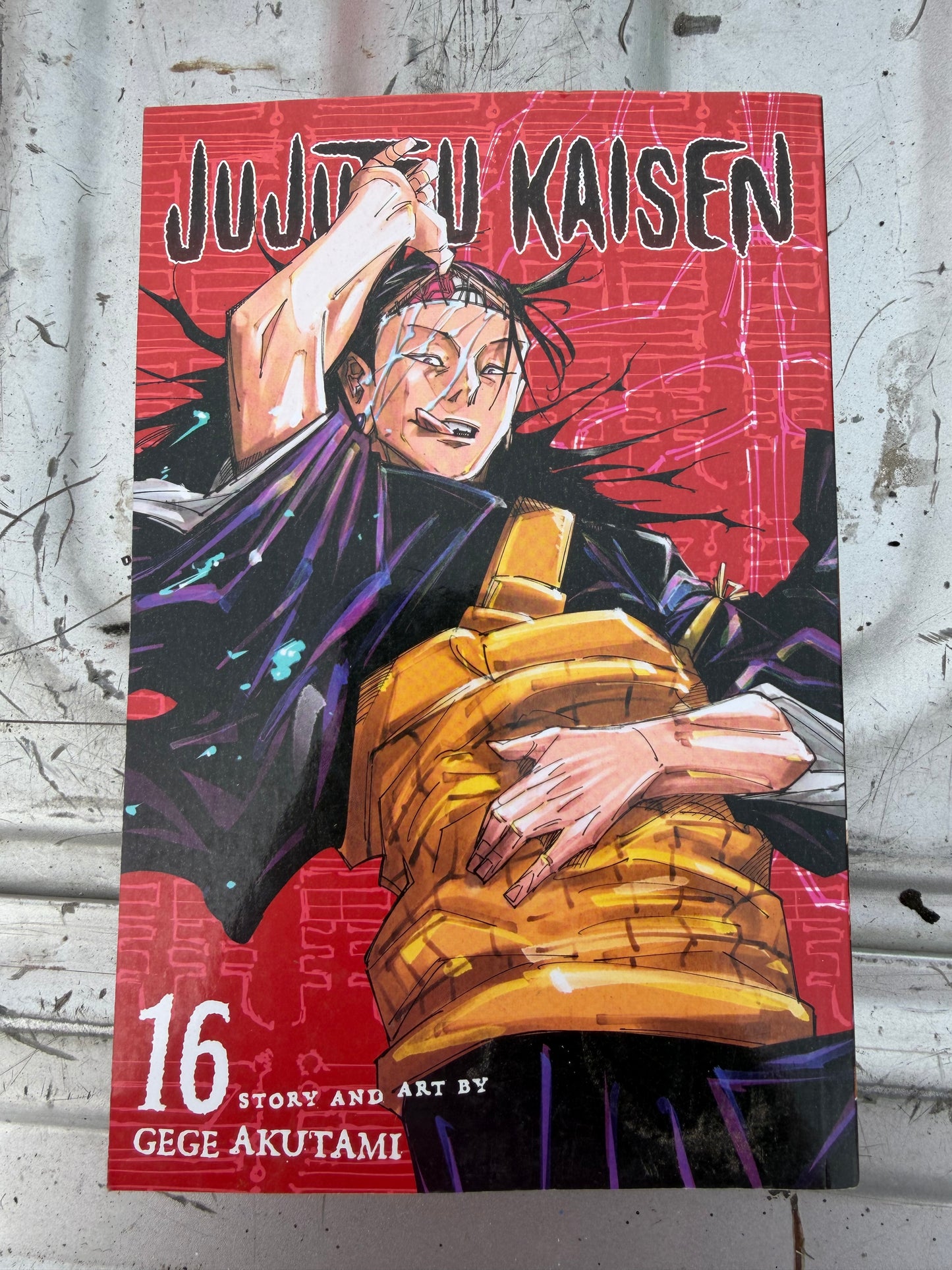 JuJuTsu Kiasen  Shonen Jump. Comic book number 16 anime series on book …