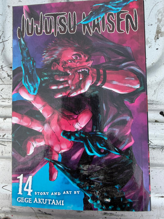 JuJutsu Kaisen comic book anime series book new number 14 …