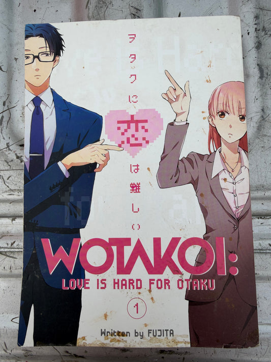 Wotakoi love is hard for Otaku comic book romance comic new book 1 …