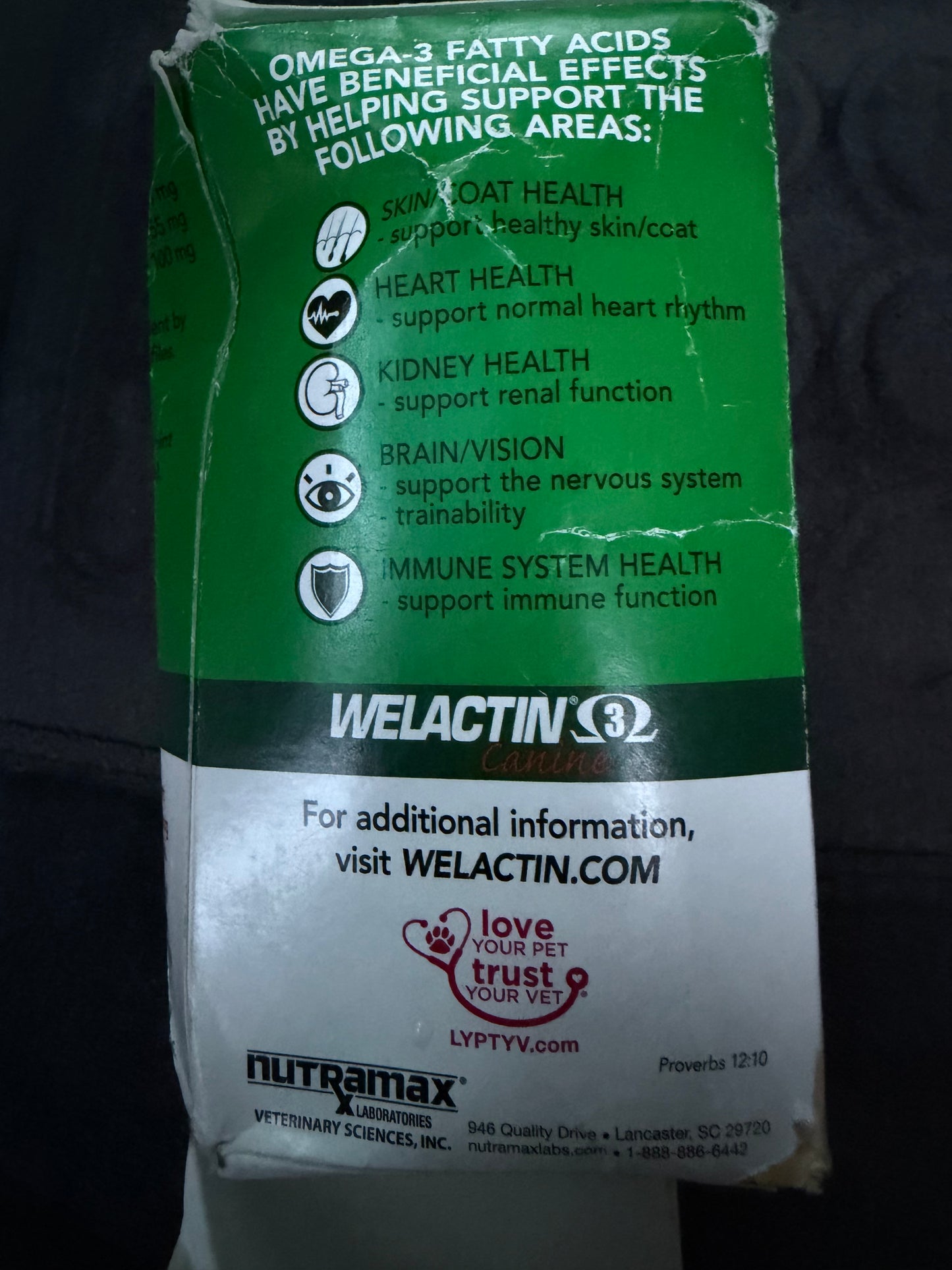 Welactin Omega-3 pet dogs vitamins new …