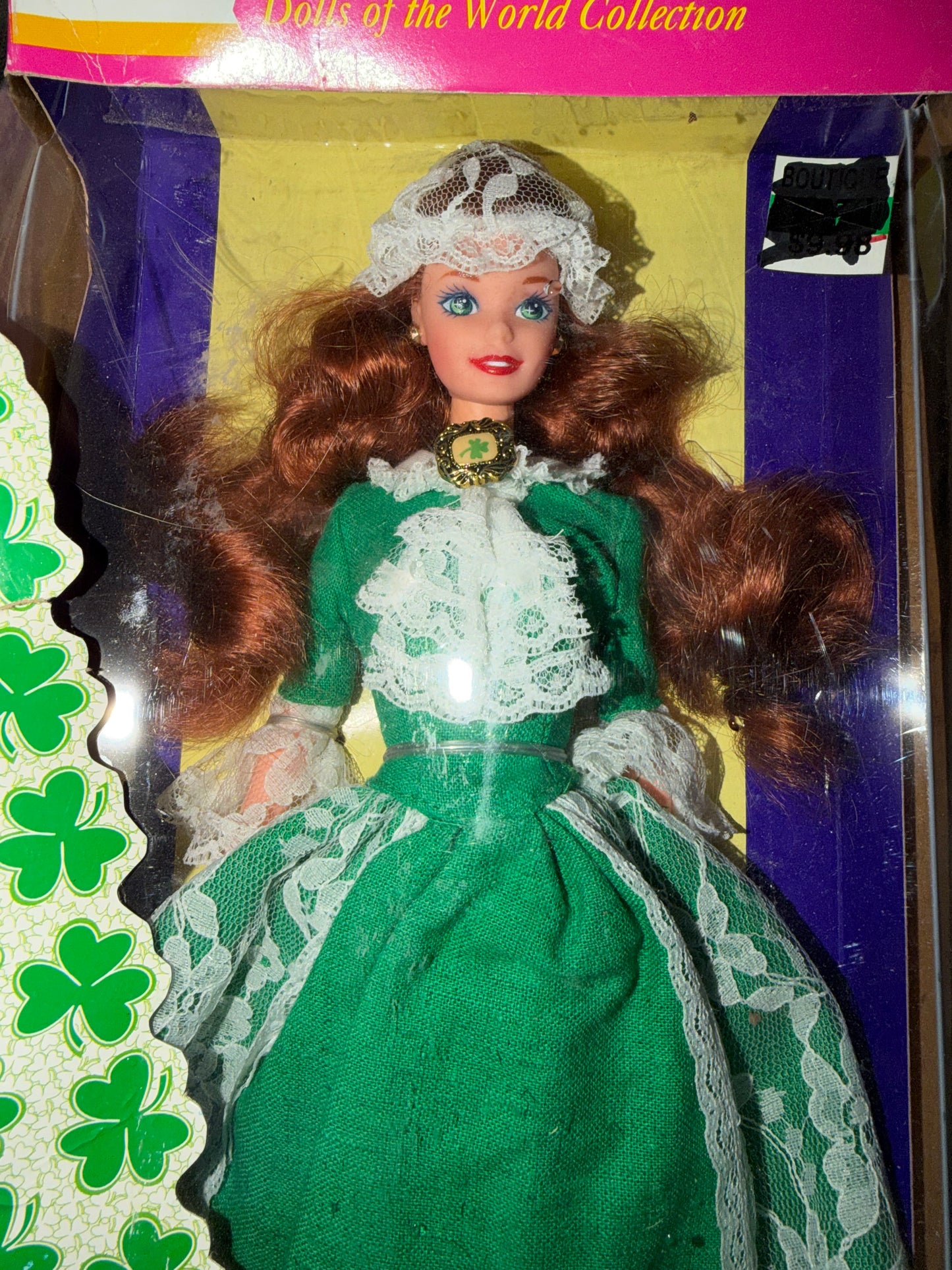 Barbie dolls of the world collection Irish Barbie from Ireland new in the box made in 1994 …