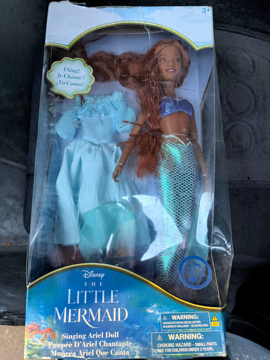 Disney singing Ariel doll The Little Mermaid new in box songs from movie …