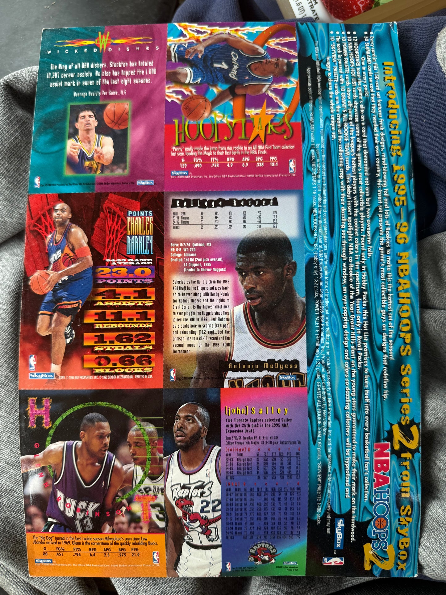 NBA series 2Hoops  basketball cards sheet new Olympic Games …