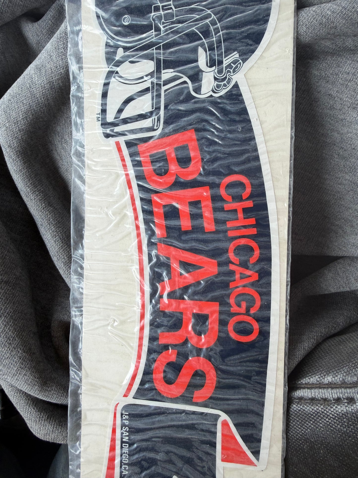 Chicago Bears bumper sticker 11 inch long 3 inch wide new …