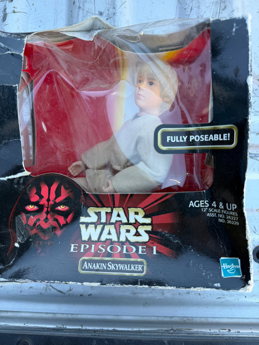 Star Wars Anakin Skywalker action figure as a boy episode one new …