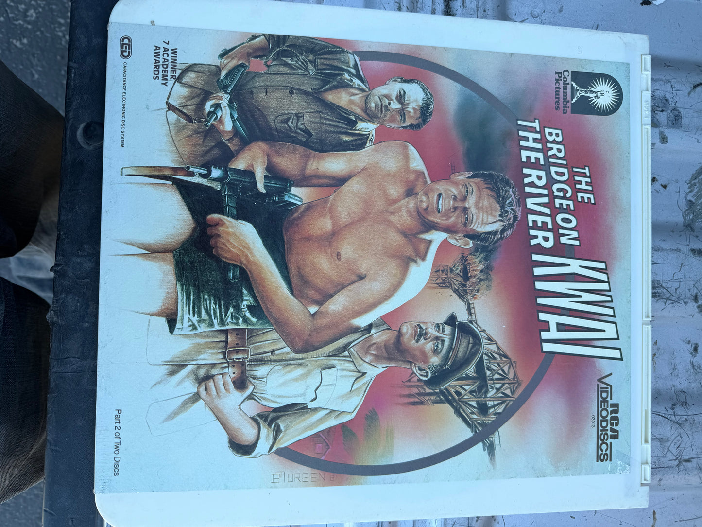 The Bridge on the River Kwai laser disc movie …