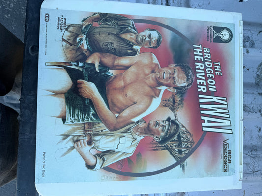 The Bridge on the River Kwai laser disc movie …