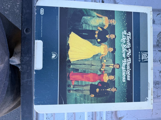 There’s No Business Like Show Business movie vintage on Laser disc movie …