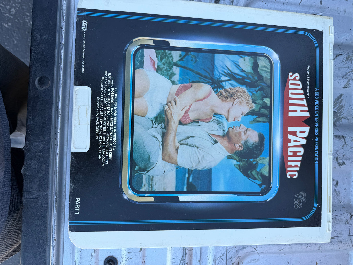 South Pacific movie vintage film on Laser disc…