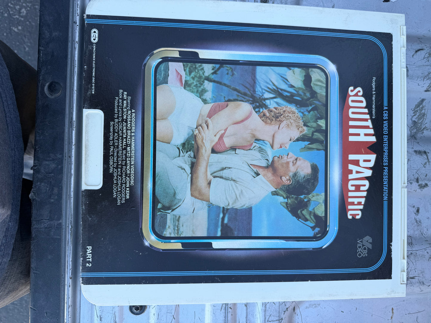 South Pacific movie vintage film on Laser disc…