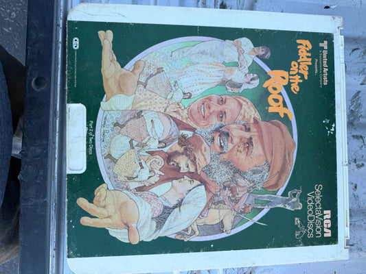 Fiddler on the Roof movie vintage Laser disk only the part 2 of movie …