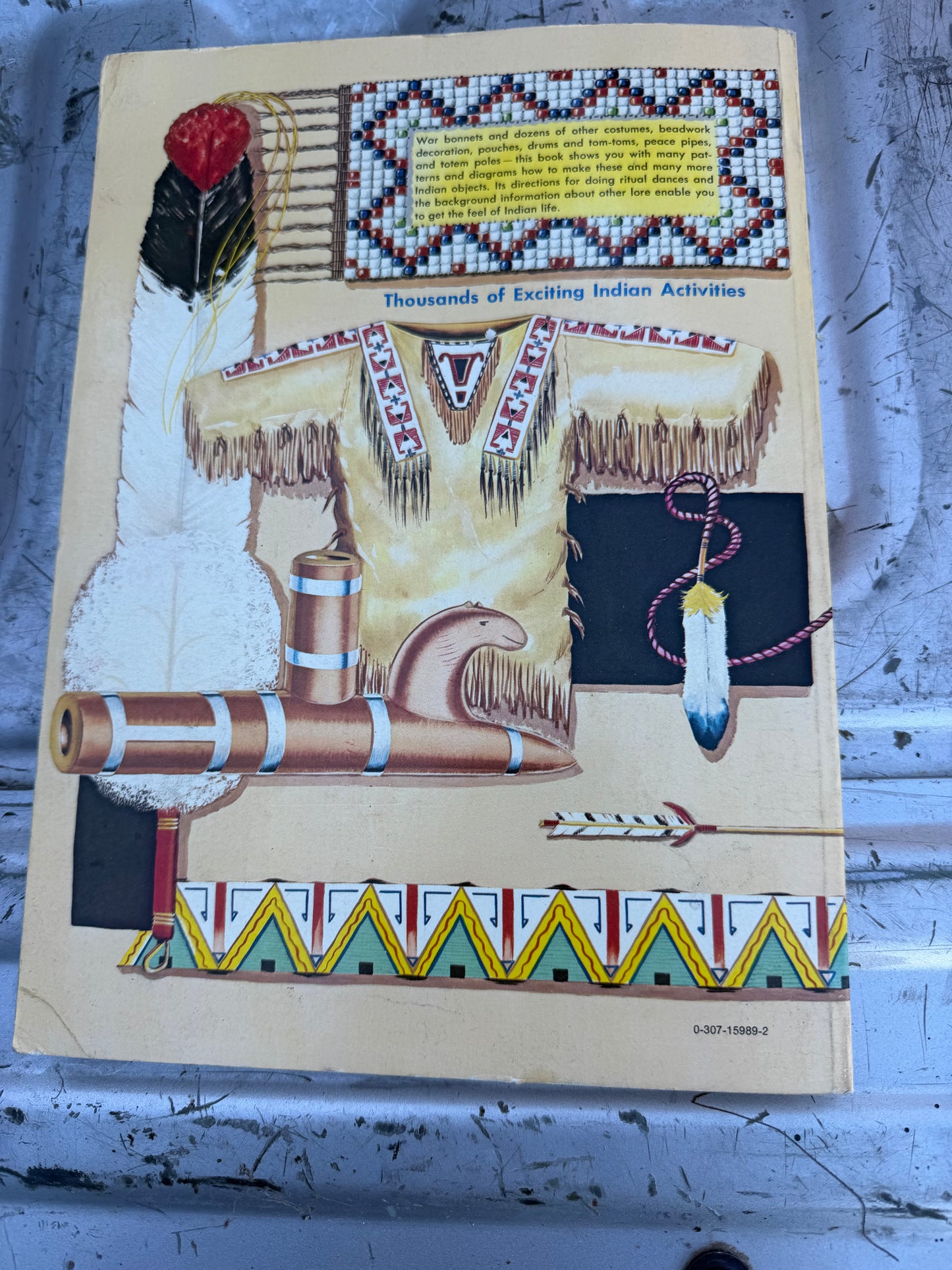 Indians craft and Lore book make craft things easy for teens and family…