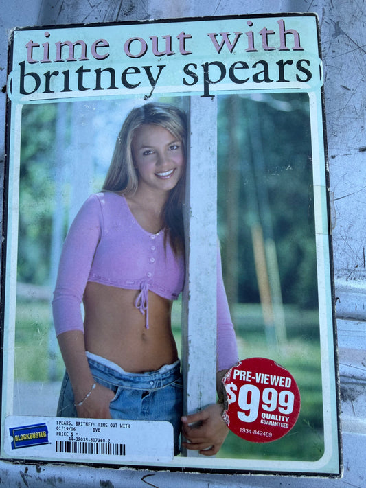 Time out with Brittney Spears DVD see her out of character in real life …
