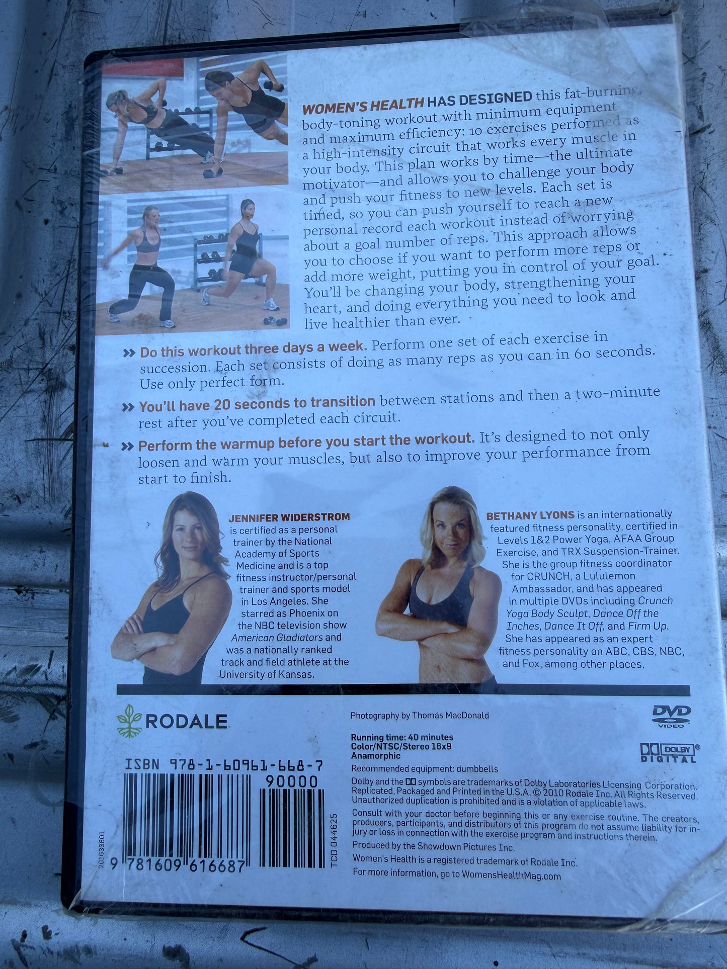 The woman’s Health workouts DVD aerobic fitness program lose weight in weeks new…